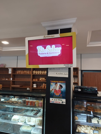 MiDivulgue — mídia indoor em ponto parceiro